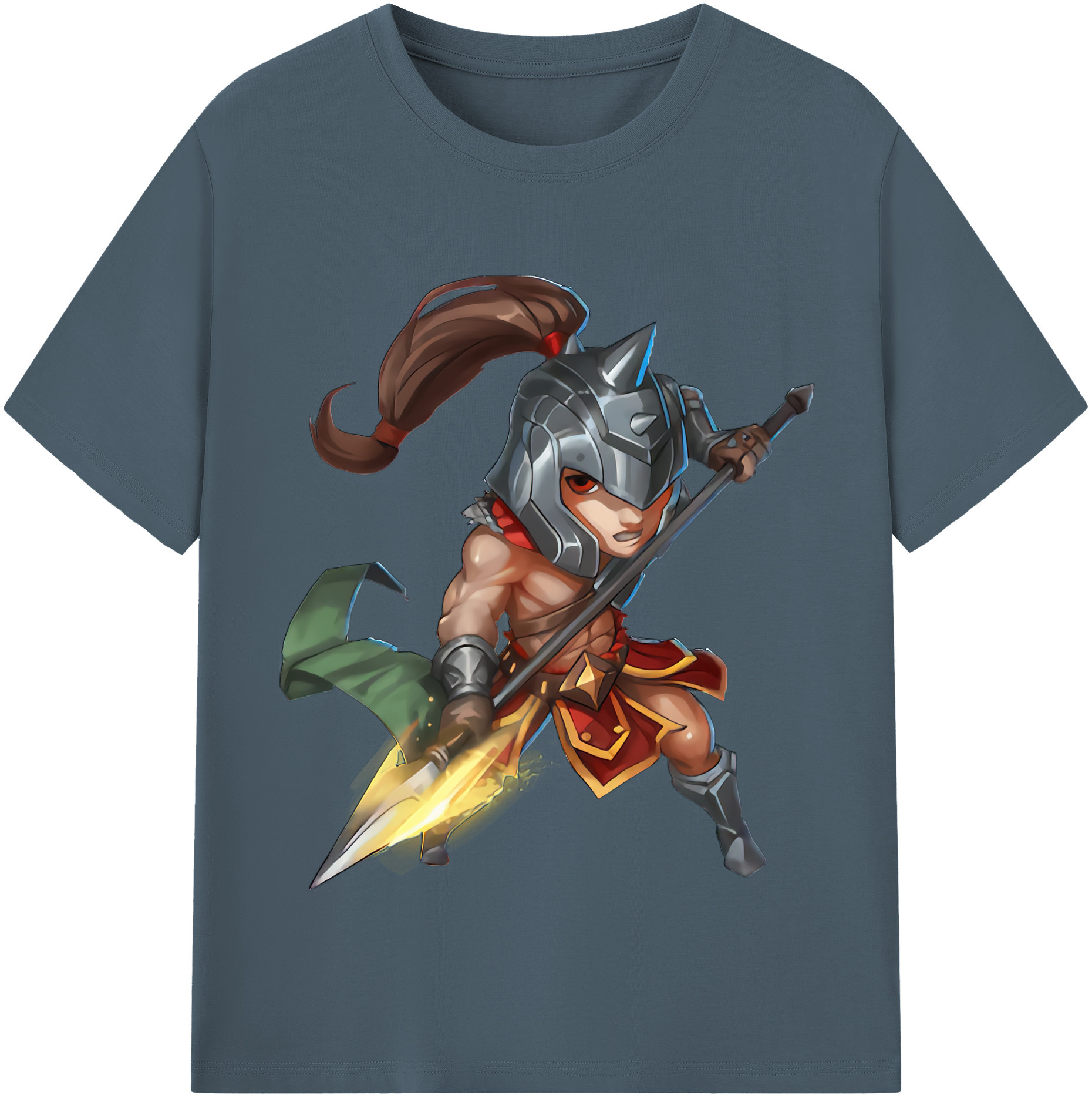 リーグ・オブ・レジェンド League of Legends LOL 綿100％半袖Tシャツ（フロントプリント）